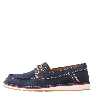 Ariat Cruiser Castaway - Loafers Schoenen Donkerblauw Dames - 14656-630